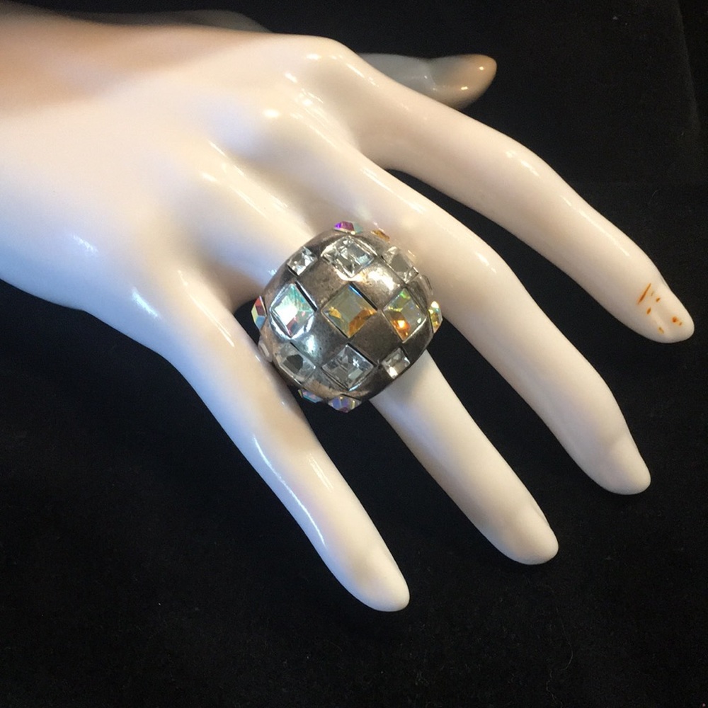 Avant Garde disco ball ring